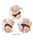 Moda Sexy koronkowe majtki dla kobiet dziewczyn 2019 Hollow kobiet miękkie niskiej talii stringi majtki łuk majtki S M L XL XXL 