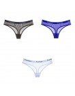 3 sztuk bielizna dla kobiety stringi stringi t-back kobiet bielizna kobieca seksowna siatka stringi sportowe t-back majtki dla k