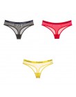 3 sztuk bielizna dla kobiety stringi stringi t-back kobiet bielizna kobieca seksowna siatka stringi sportowe t-back majtki dla k