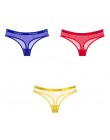 3 sztuk bielizna dla kobiety stringi stringi t-back kobiet bielizna kobieca seksowna siatka stringi sportowe t-back majtki dla k