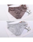 3 sztuk/partia nowe majtki kobieta koronki Sexy bielizna majtki damskie majtki Tong prześwitujące majtki dziewczyna Lady bielizn