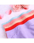 New Arrival Sexy kobiety majtki oddychające majtki w jednolitym kolorze hipsterska, bawełniana majtki miłość różowy Lady bielizn