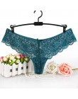5 sztuk/partia kobiety G String stringi koronki Hollow niski wzrost majtki Sexy bielizna damska Tanga Plus Size stringi kalesony