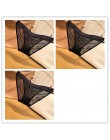 3 sztuk Ultra cienka siatka majtki dla kobiet kuszące bielizna Hollow Out bielizna damska kobiet calcinha Sexy majtki koronkowe 