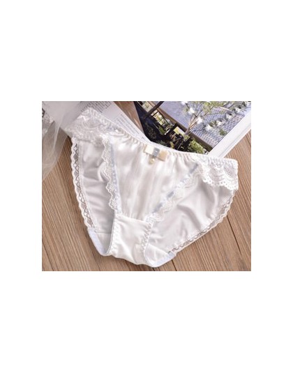 100% prawdziwe zdjęcia M L XL XXXL 3XL 5XL Plus rozmiar piękny śliczne Lolita Kawaii księżniczka Sexy koronkowe perły łuk majtki