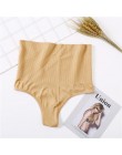 Wysokiej talii majtki dla kobiet bielizna urządzenie wyszczuplające i modelujące bielizna damska Sexy stringi kalesony Plus rozm