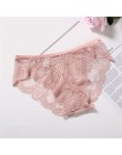 Plus rozmiar S-XL Sexy majtki koronkowe kobiety moda bielizna kuszące dość majtki dziewczyny kobiet bawełna niskiej talii bieliz
