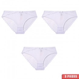 3 sztuk/partia nowe majtki kobieta koronki Sexy bielizna majtki damskie majtki Tong prześwitujące majtki dziewczyna Lady bielizn