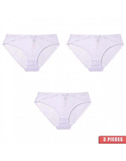 3 sztuk/partia nowe majtki kobieta koronki Sexy bielizna majtki damskie majtki Tong prześwitujące majtki dziewczyna Lady bielizn