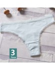 Kobiety bielizna bielizna Sexy bawełniane majtki dla kobiet stringi stringi stałe bezszwowe stringi majtki typu figi bielizna