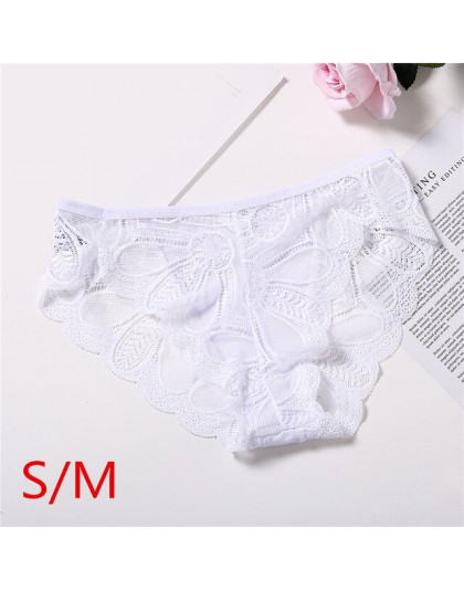 Plus rozmiar S-XL Sexy majtki koronkowe kobiety moda bielizna kuszące dość majtki dziewczyny kobiet bawełna niskiej talii bieliz