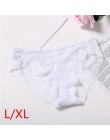 Plus rozmiar S-XL Sexy majtki koronkowe kobiety moda bielizna kuszące dość majtki dziewczyny kobiet bawełna niskiej talii bieliz