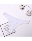 Gorąca sprzedaż 2019 bezszwowe stringi damskie 11 kolorów niski wzrost G String bezszwowe majtki bielizna XL XXL XXL
