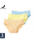 Prettywowgo 3 sztuk/partia New Arrival 2020 bielizna kobieca bawełniane majtki 8 jednolity kolor majtki Plus rozmiar M L XL XXL 