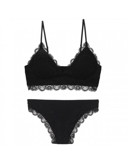 TERMEZY nowe paski bawełniana bielizna zestaw modny biustonosz zestaw seksowna bielizna romantyczna pokusa bralette top kobiety 
