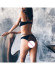 Komplet bielizny seksowne kobiety koronkowe Strappy komplet biustonosz Push-Up bielizna erotyczna Porno Femme bielizna Bralette 