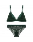 CINOON kobiety koronkowy biustonosz komplet bielizny seksowne kobiety bielizna zestaw panie seksowny zestaw Bralette VS biustono