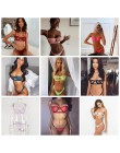 Ellolace Sexy kobiety biustonosz zestaw Push Up bielizna bikini garnitur z niskim stanem czarny przezroczysty Lenceria Femenina 
