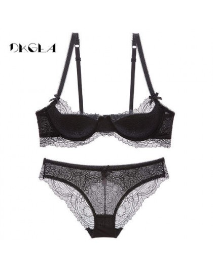 Moda biustonosz dla młodej dziewczyny zestaw Plus rozmiar D E kubek cienka bawełniana bielizna zestaw kobiety Sexy biustonosz ró