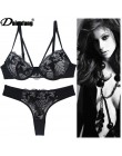 Intimates Sexy B C Cup biustonosz zestaw z majtkami luksusowe koronki komplet biustonosz push-up kobiety bielizna zestaw dziewcz