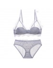 CINOON New Fashion Women koronkowy biustonosz komplet bielizna wysokiej jakości seksowna kobieta bielizna komplet biustonosz pus