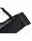 CINOON 2019 Fashion Sexy komplet bielizny koronkowy zestaw z haftowanym biustonoszem biustonosze bez fiszbin dla kobiet bielizna