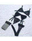 Seksowna bielizna zestawy Femme biustonosz i majtki zestaw 4 sztuk biustonosz stringi netto skarpetki koronki Sling przezroczyst