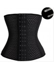Czarny/beżowy Fitness spalanie tłuszczu pas napinający Sexy kobiety Body gorset waist trainer czopiarki pas gorset Faja Shapewea