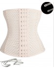Czarny/beżowy Fitness spalanie tłuszczu pas napinający Sexy kobiety Body gorset waist trainer czopiarki pas gorset Faja Shapewea