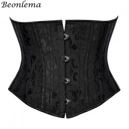 Beonlema kobiety stalowy pas wyszczuplający w talii gorset wyszczuplająca talia Underbust Fajas Steampunk akcesoria Femme XS-3XL