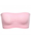 Kobiety Lady zakrętka tubki biustonosz Bandeau bielizna seksowny biustonosz Bandeau klatka piersiowa bez ramiączek Muply dziewcz