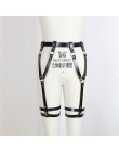 UYEE 2 sztuk kobiet krótki Top pończochy Body do Bondage bielizna zestawy do pończoch Strappy pas erotyczne fetysz ograniczenia 