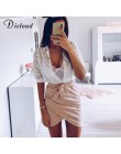 DICLOUD Sexy moda kobieta białe bluzki 2020 z długim rękawem tunika plażowa elegancka, w kropki koszula Casual szyfonowa bluzka 