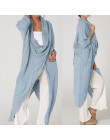 2020 Celmia Plus Size kobiety popy i bluzki Vintage długa koszula Casual Cowl Neck z długim rękawem luźne asymetryczne Blusas Fe