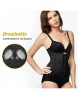 gorset wyszczuplajacy Pas treningowy do talii gorsety stalowe urządzenie do modelowania sylwetki bez kości kobiety po porodzie z