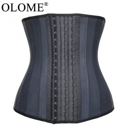 Lateksowy gorset Waist Trainer bielizna wyszczuplająca Cincher gorset pas wyszczuplający modelowanie pasek czopiarki urządzenie 