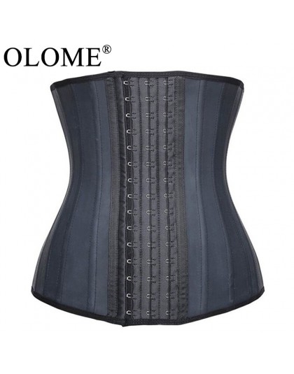 Lateksowy gorset Waist Trainer bielizna wyszczuplająca Cincher gorset pas wyszczuplający modelowanie pasek czopiarki urządzenie 