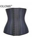 Lateksowy gorset Waist Trainer bielizna wyszczuplająca Cincher gorset pas wyszczuplający modelowanie pasek czopiarki urządzenie 