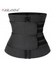 Stal bez kości gorset modelujący talię trener Sauna pot Sport pas Cintas Modeladora kobiety odchudzanie lędźwiowy Shaper trening