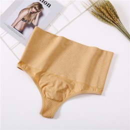 Kobiety wysokiej talii Shaper seksowne stringi jesień oddychające Body Shapers odchudzanie kalesony bielizna brzucha miękkie maj