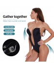 bielizna wyszczuplajaca  majtki wyszczuplajace gorset Gorset modelujący talię ciała brzuch Shaper Shapewear Faja kobiety głęboki