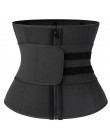 Stal bez kości gorset modelujący talię trener Sauna pot Sport pas Cintas Modeladora kobiety odchudzanie lędźwiowy Shaper trening
