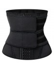 Stal bez kości gorset modelujący talię trener Sauna pot Sport pas Cintas Modeladora kobiety odchudzanie lędźwiowy Shaper trening