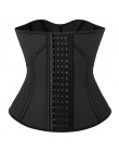 Stal bez kości gorset modelujący talię trener Sauna pot Sport pas Cintas Modeladora kobiety odchudzanie lędźwiowy Shaper trening