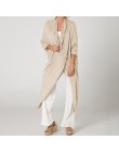 2020 Celmia Plus Size kobiety popy i bluzki Vintage długa koszula Casual Cowl Neck z długim rękawem luźne asymetryczne Blusas Fe