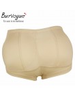Burvogue Butt Lifter Shaper kobiety Ass majtki z wkładkami bielizna wyszczuplająca urządzenie do modelowania sylwetki Butt Enhan