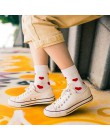 Skarpetki damskie damskie śliczne Love Heart bawełniane skarpetki Harajuku dziewczyna kobiece śmieszne szczęśliwe powieści słodk
