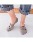 Nowa rozrywka płytkie usta krótka skarpeta Cartoon wzór Anime oddychająca wygodna damska krótka skarpeta Chaussettes