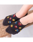 Nowa rozrywka płytkie usta krótka skarpeta Cartoon wzór Anime oddychająca wygodna damska krótka skarpeta Chaussettes