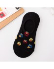 Nowa rozrywka płytkie usta krótka skarpeta Cartoon wzór Anime oddychająca wygodna damska krótka skarpeta Chaussettes